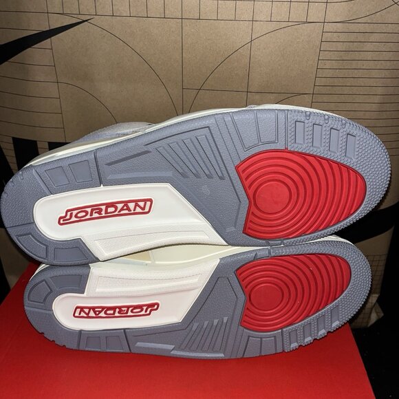 NEW Nike Air Jordan Retro 3 “Muslin” DH7139 100 Men Size 8.5 - Picture 5 of 7